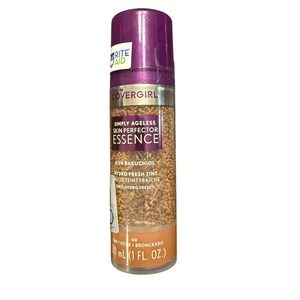 COVERGIRL‎ Simply Ageless Skin Perfector Essence 60 Tan 0.5% Bakuchiol Women's